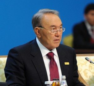 President of Kazakhstan Nursultan Nazarbayev will address the conference